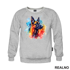Crtež - Nemački Ovčar - Vučjak - Psi - Dog