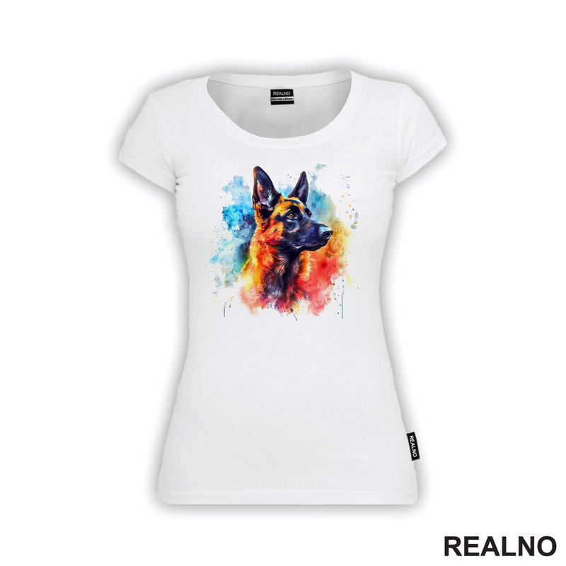 Crtež - Nemački Ovčar - Vučjak - Psi - Dog