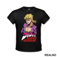 Giorno Giovanna And Logo - Jojo's Bizarre Adventure