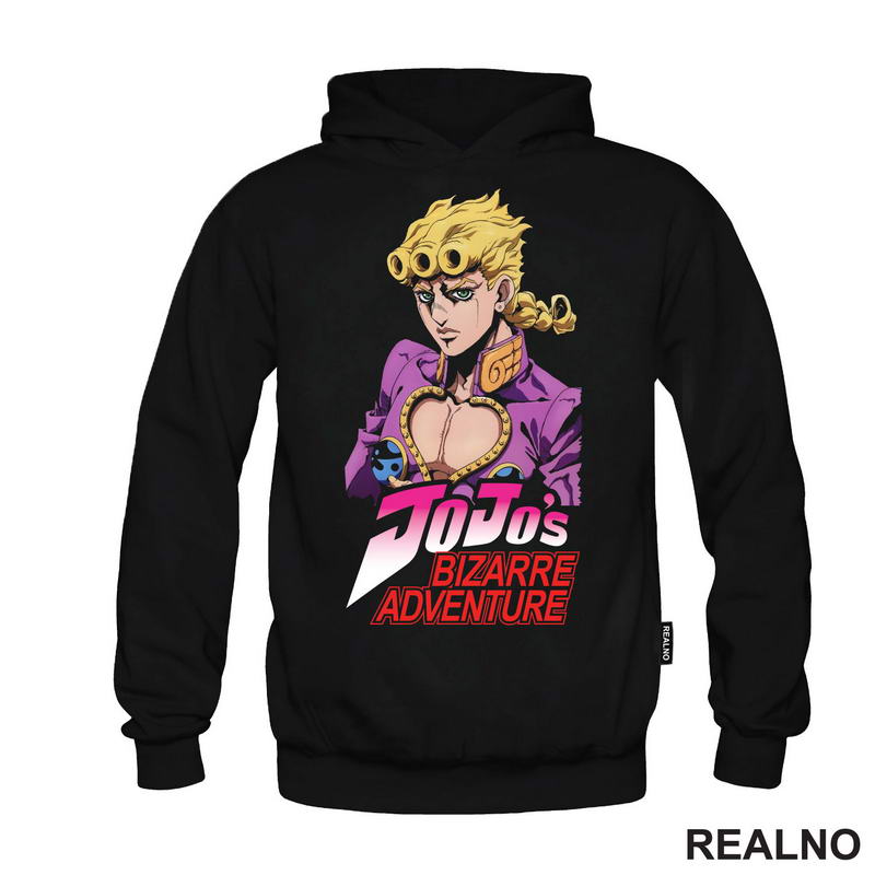 Giorno Giovanna And Logo - Jojo's Bizarre Adventure