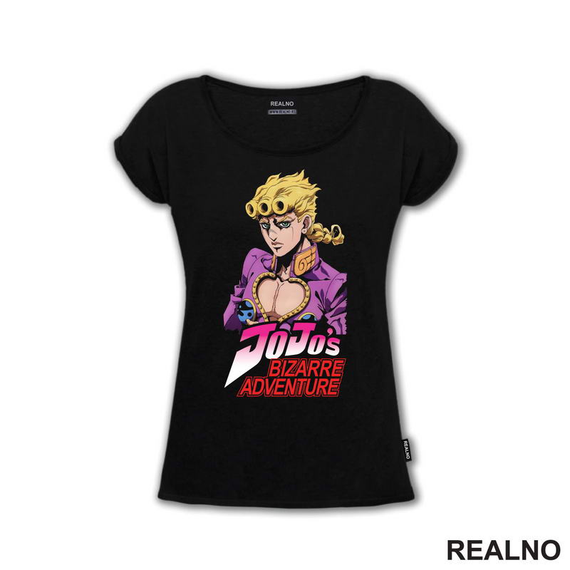 Giorno Giovanna And Logo - Jojo's Bizarre Adventure