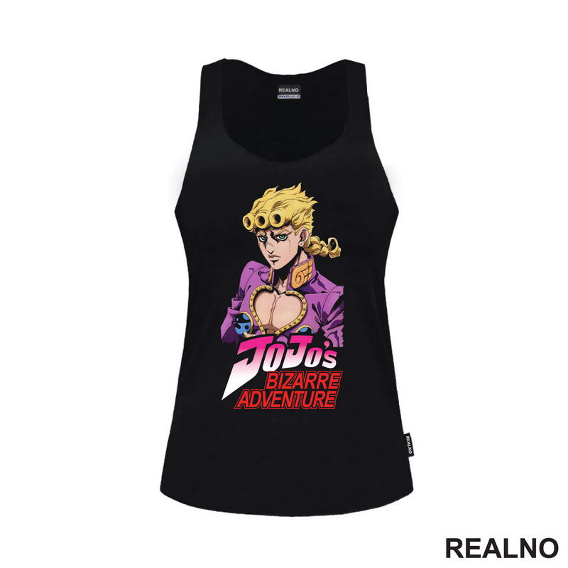 Giorno Giovanna And Logo - Jojo's Bizarre Adventure