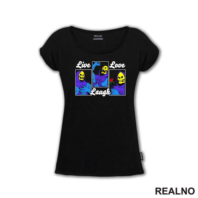 Live, Laugh, Love - Skeletor - Masters of the Universe