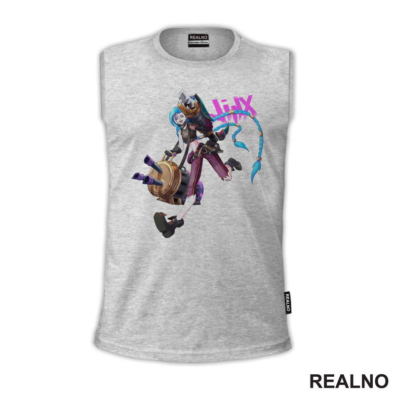 Jinx With Weapons - LOL - League Of Legends