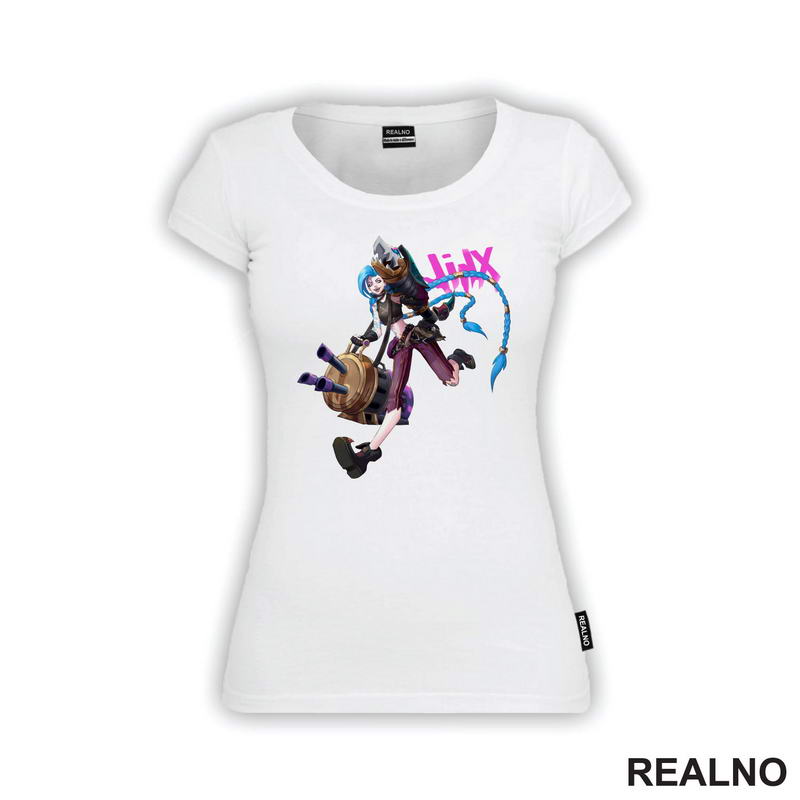 Jinx With Weapons - LOL - League Of Legends