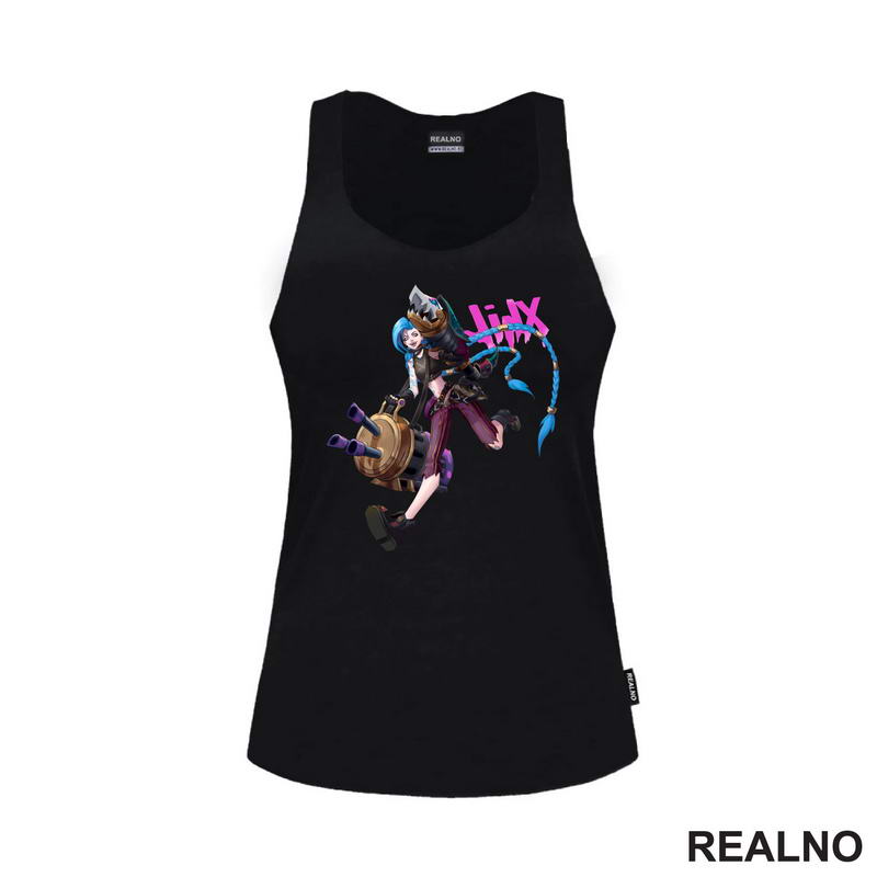 Jinx With Weapons - LOL - League Of Legends