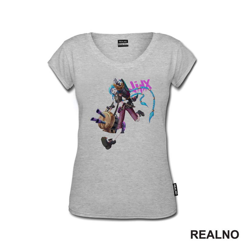 Jinx With Weapons - LOL - League Of Legends