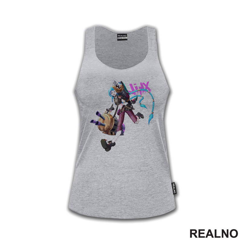 Jinx With Weapons - LOL - League Of Legends