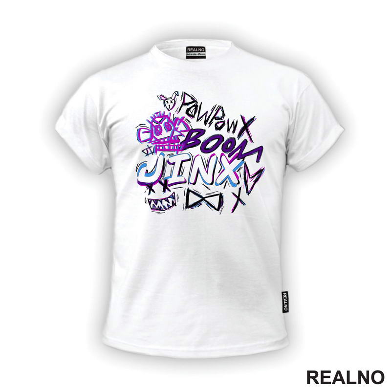 Graffiti Jinx - LOL - League Of Legends