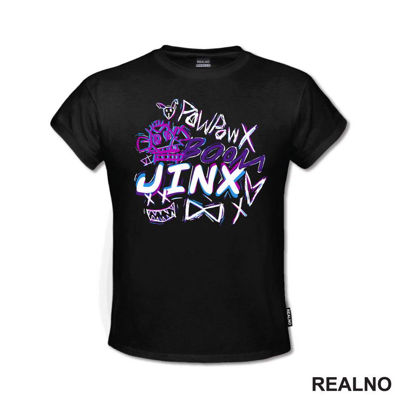 Graffiti Jinx - LOL - League Of Legends