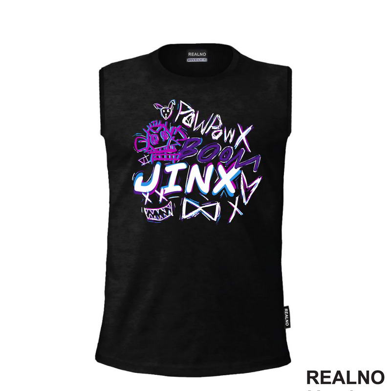Graffiti Jinx - LOL - League Of Legends