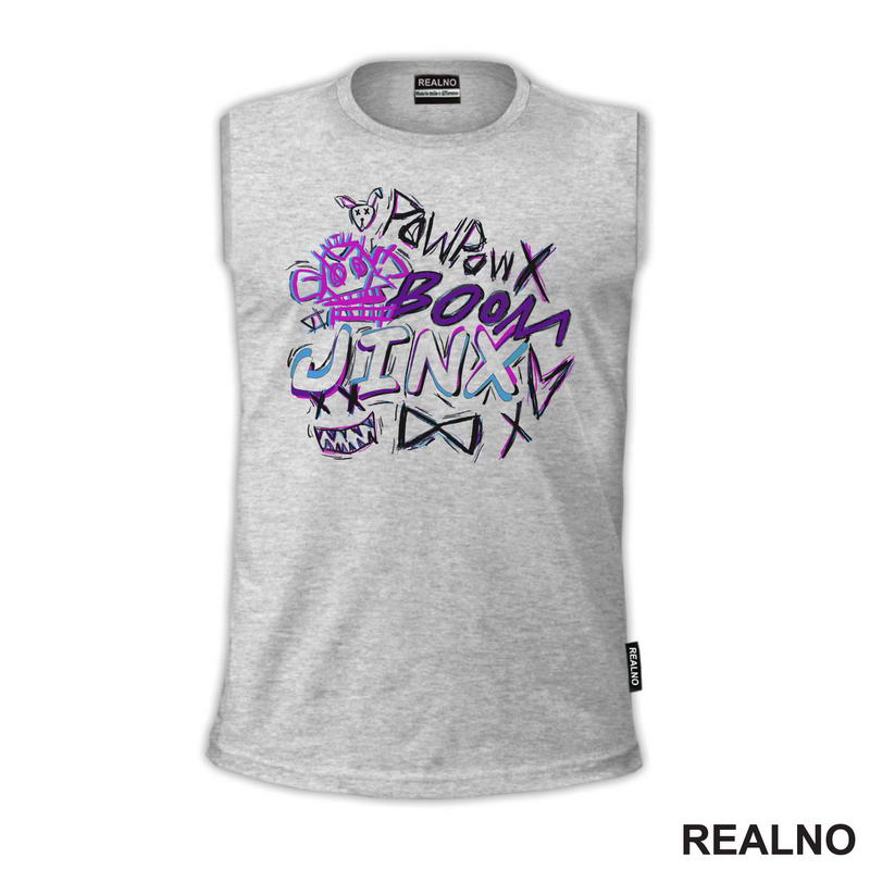 Graffiti Jinx - LOL - League Of Legends