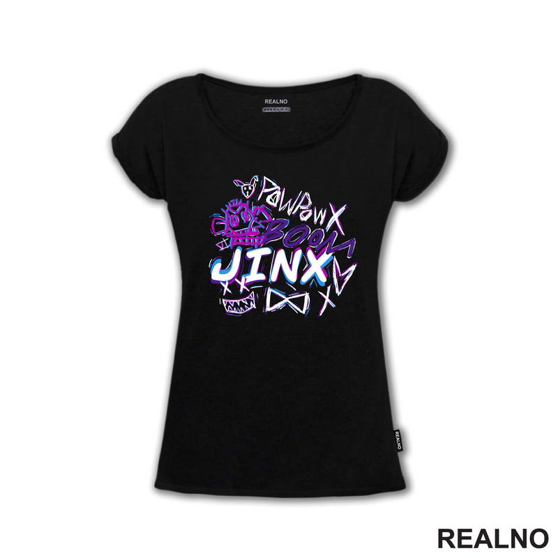 Graffiti Jinx - LOL - League Of Legends