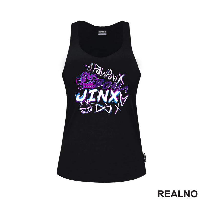 Graffiti Jinx - LOL - League Of Legends