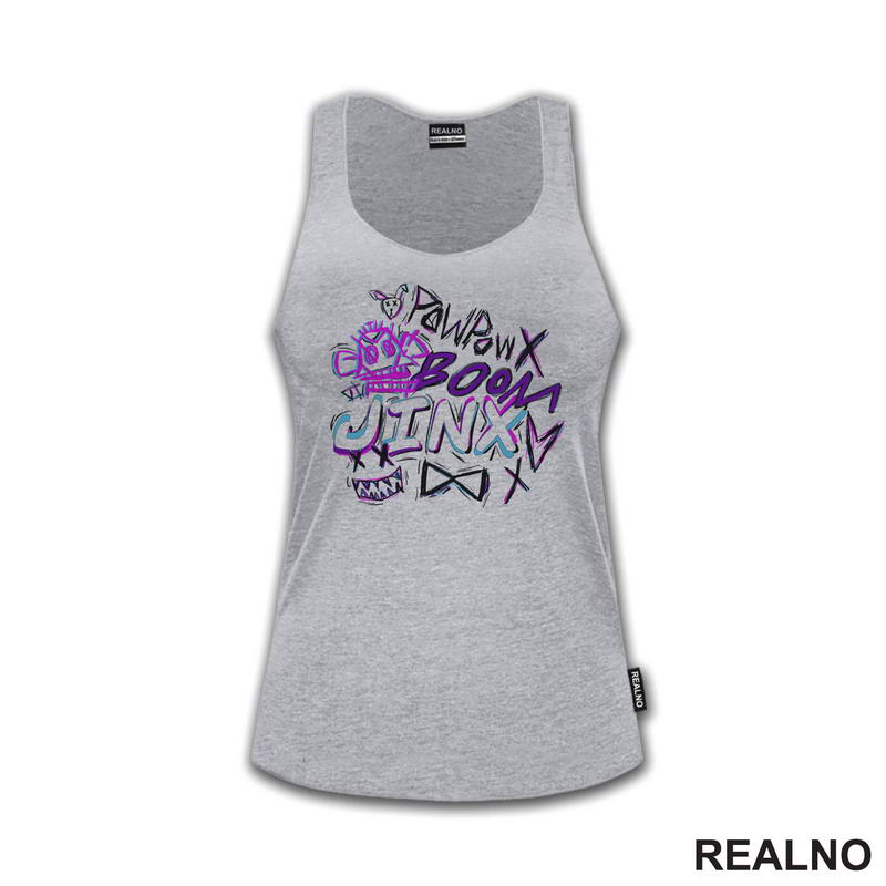 Graffiti Jinx - LOL - League Of Legends