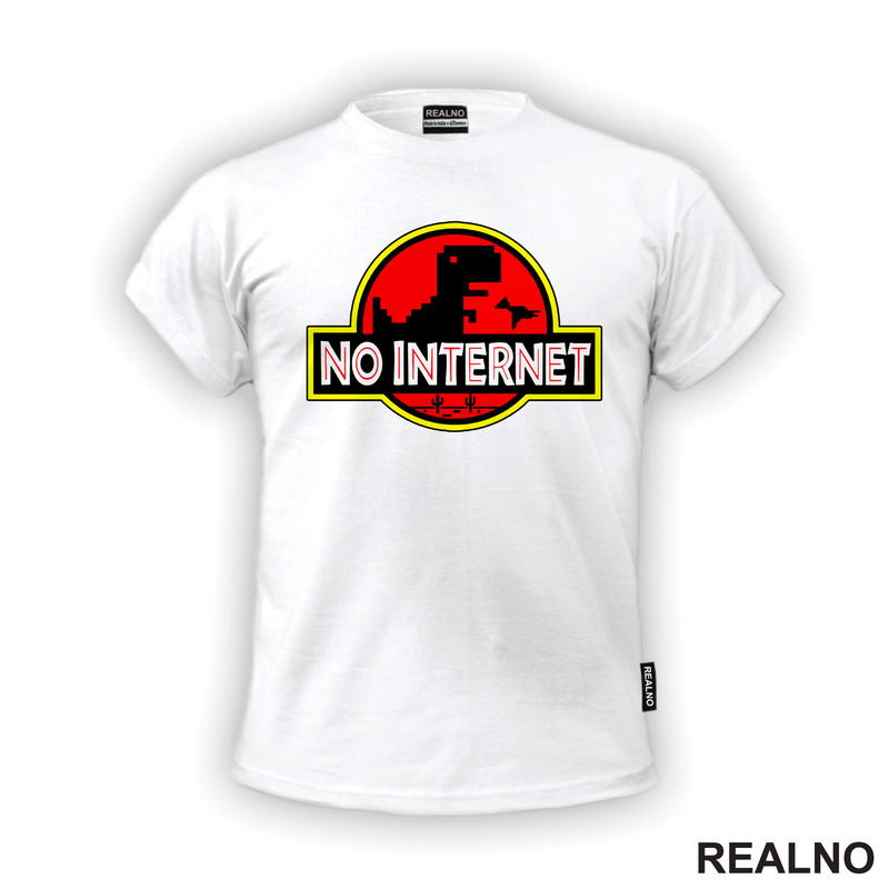 Jurassic Park No Internet - Humor