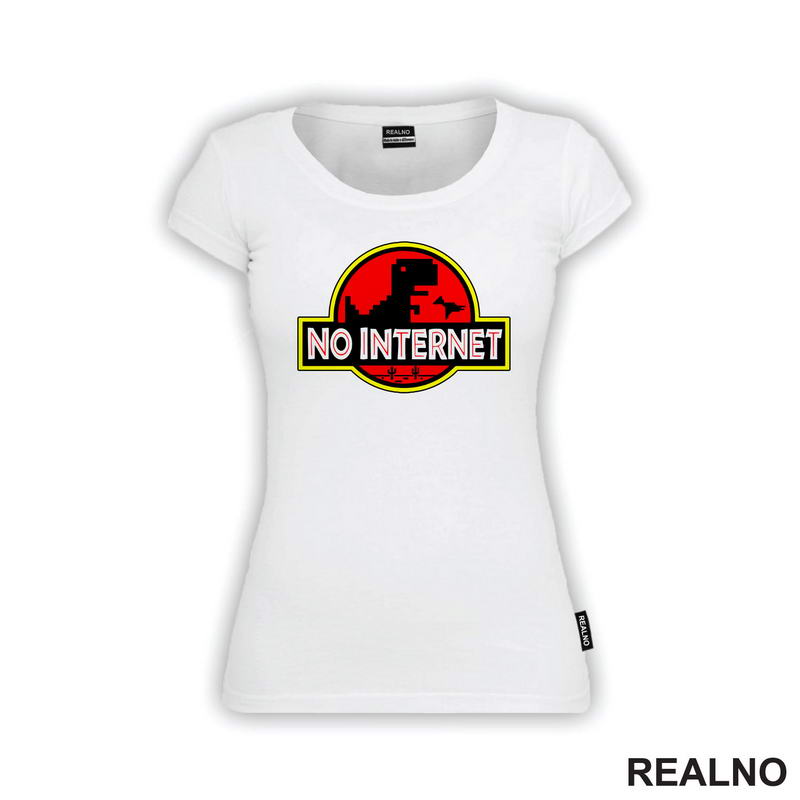 Jurassic Park No Internet - Humor