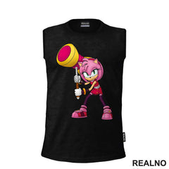 Amy Rose With Hammer - Sonic