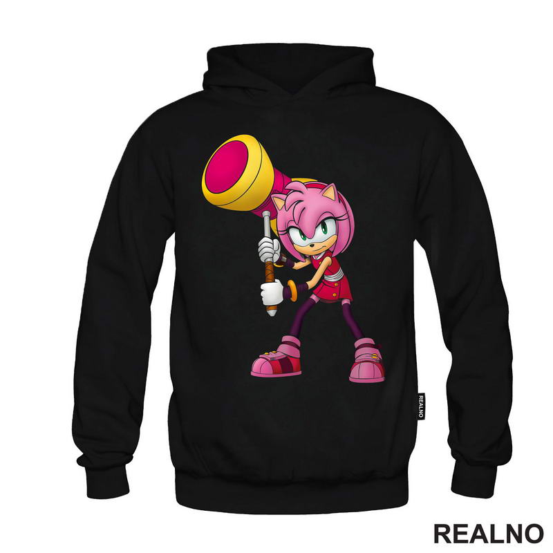 Amy Rose With Hammer - Sonic