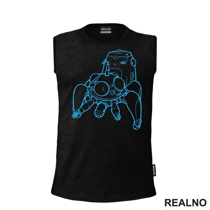 Tachikoma Blue Outline - Ghost In The Shell - Anime