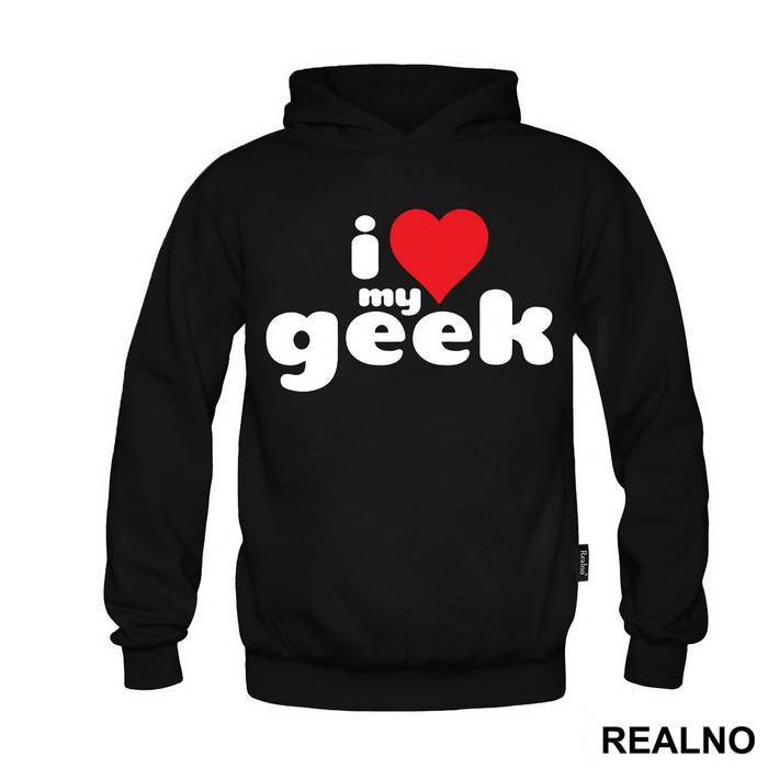 I Love - Geek - Majica
