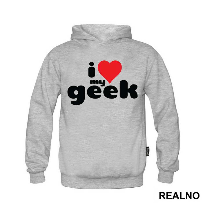 I Love - Geek - Majica