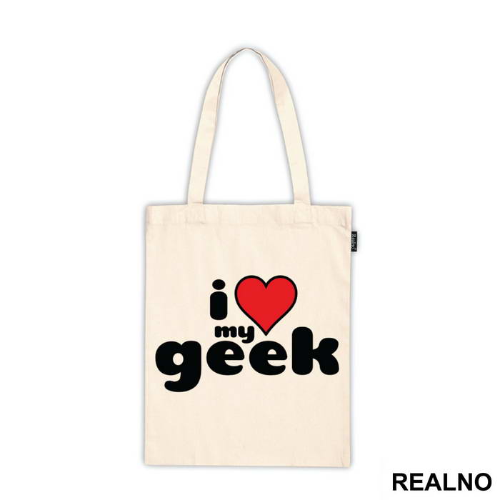 I Love - Geek - Majica