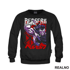 Guts And Logo - Berserk