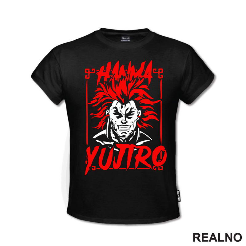 Yujiro Hanma - Red - Baki Hanma