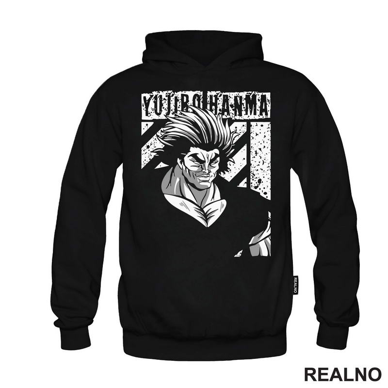 Yujiro Hanma - Grey - Baki Hanma