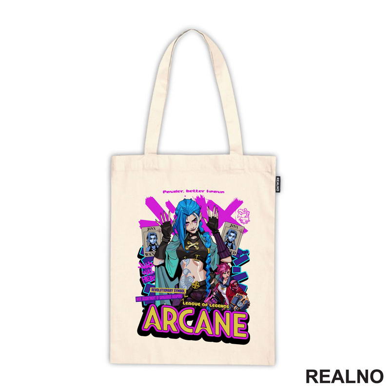 Jinx - Powder - League of Legends - LOL - Arcane
