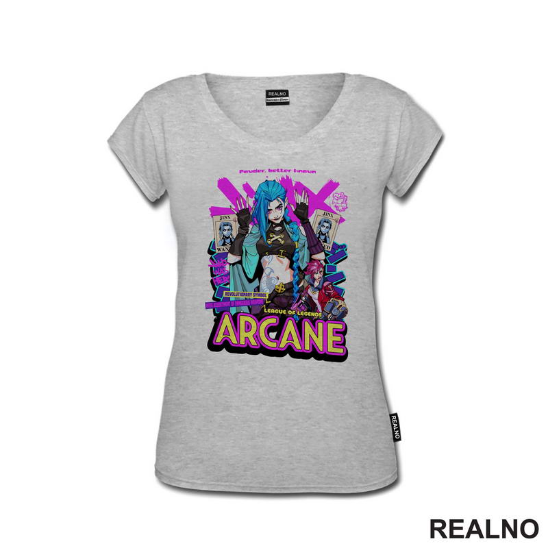 Jinx - Powder - League of Legends - LOL - Arcane