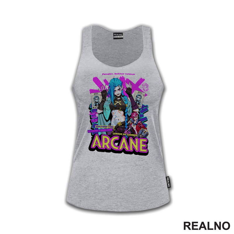 Jinx - Powder - League of Legends - LOL - Arcane