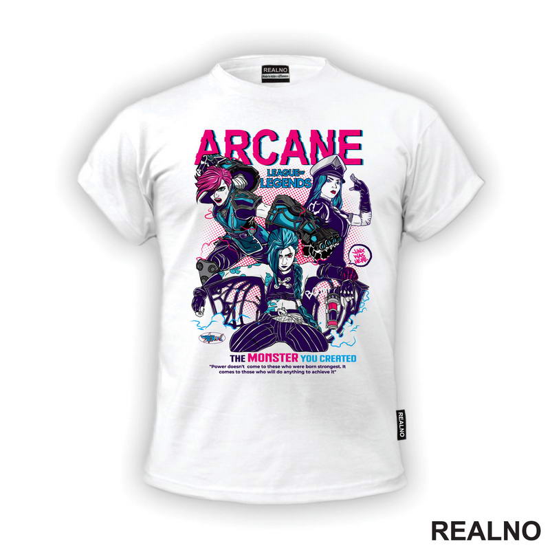 Jinx, Vi And Caitlyn - League of Legends - LOL - Arcane