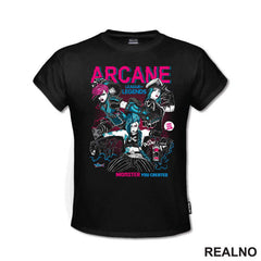 Jinx, Vi And Caitlyn - League of Legends - LOL - Arcane