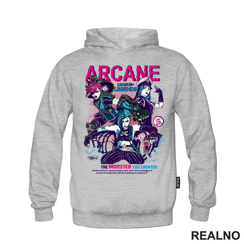 Jinx, Vi And Caitlyn - League of Legends - LOL - Arcane