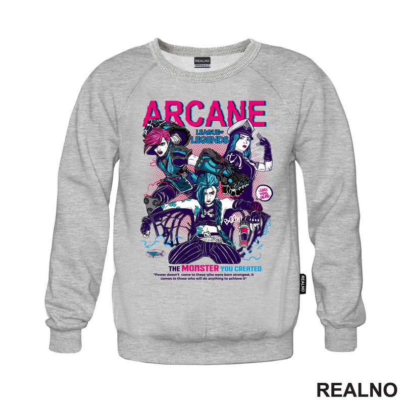 Jinx, Vi And Caitlyn - League of Legends - LOL - Arcane
