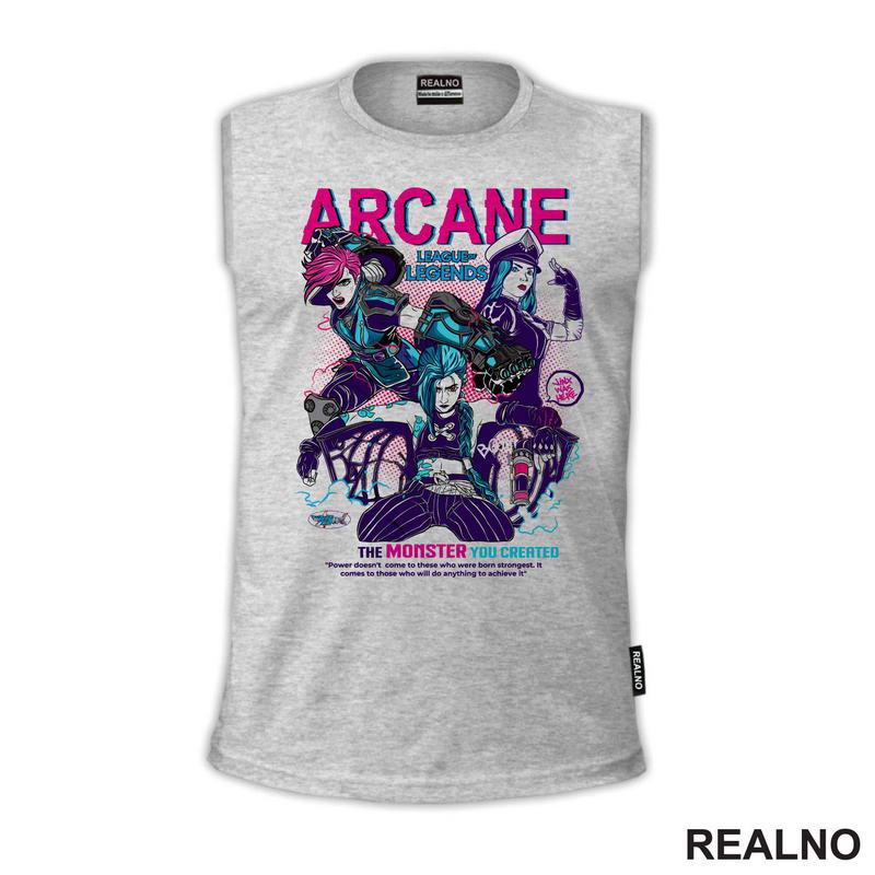 Jinx, Vi And Caitlyn - League of Legends - LOL - Arcane