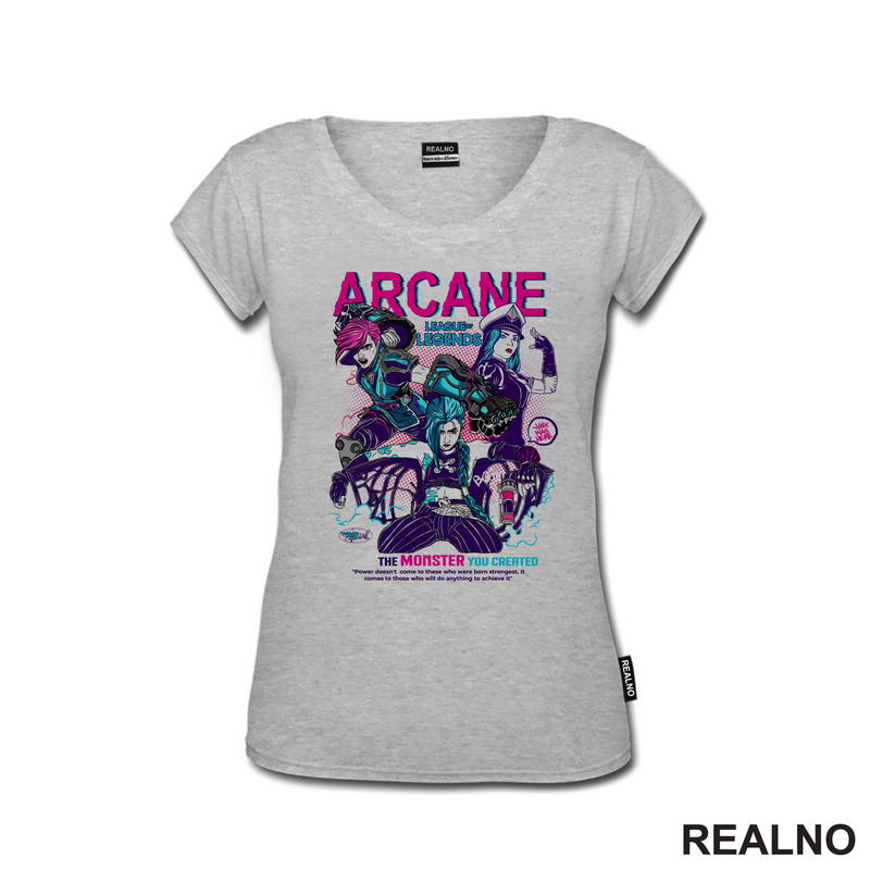 Jinx, Vi And Caitlyn - League of Legends - LOL - Arcane