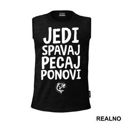 Jedi Spavaj Pecaj Ponovi Mala Riba - Pecanje - Fishing