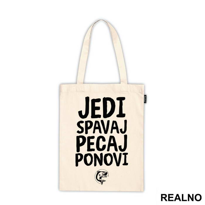 Jedi Spavaj Pecaj Ponovi Mala Riba - Pecanje - Fishing