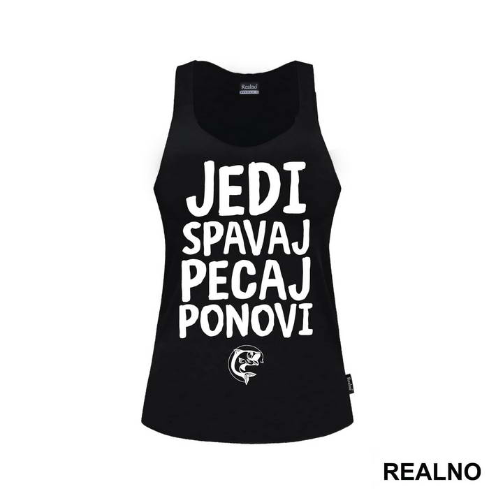 Jedi Spavaj Pecaj Ponovi Mala Riba - Pecanje - Fishing