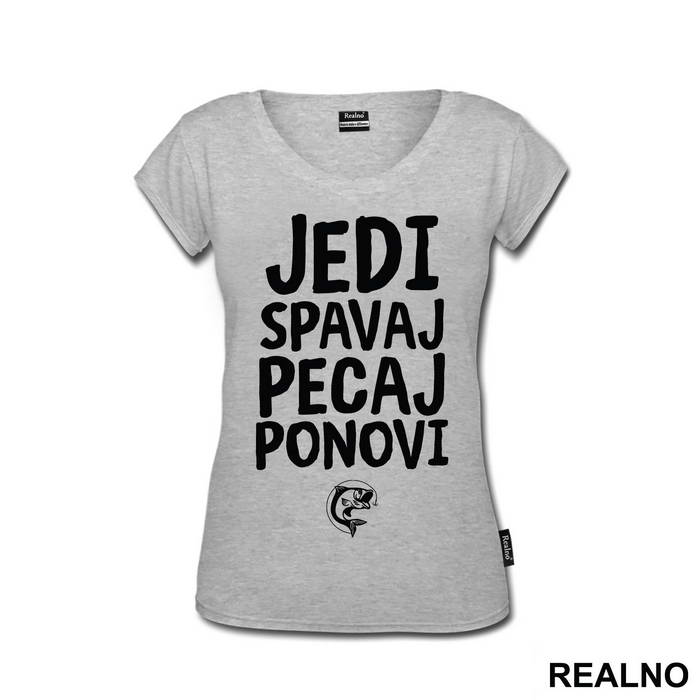Jedi Spavaj Pecaj Ponovi Mala Riba - Pecanje - Fishing