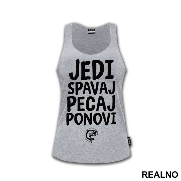 Jedi Spavaj Pecaj Ponovi Mala Riba - Pecanje - Fishing