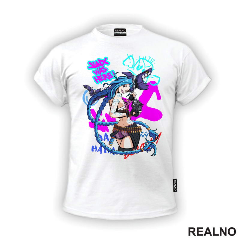 Jinx Was Here - Fishbones - League of Legends - LOL - Arcane
