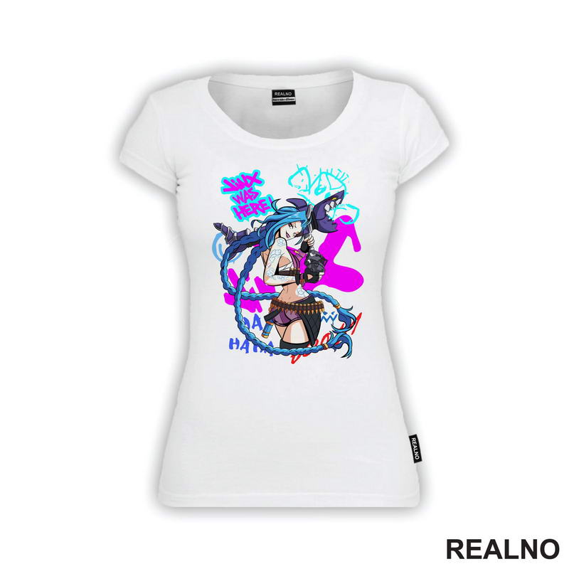 Jinx Was Here - Fishbones - League of Legends - LOL - Arcane