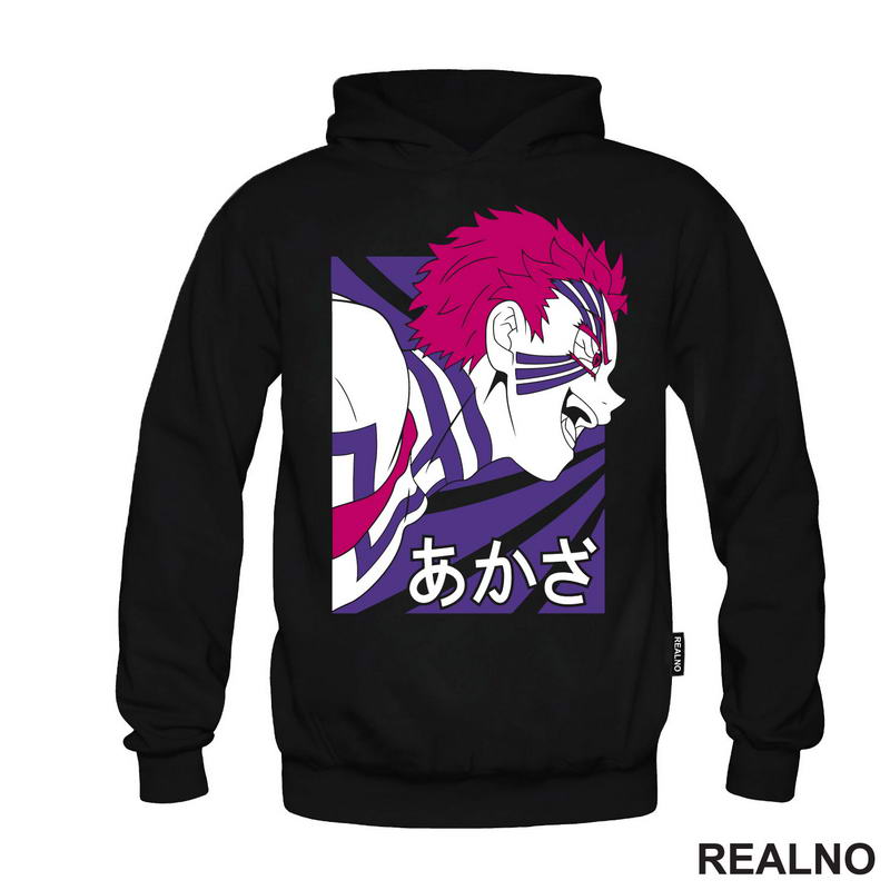 Akaza - Purple - Demon Slayer