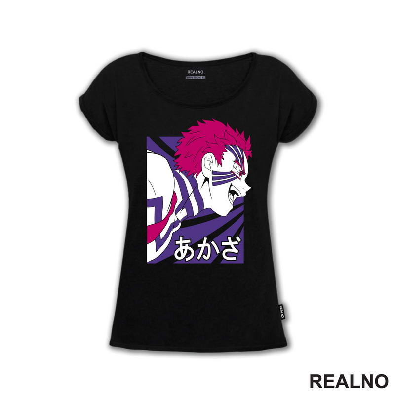 Akaza - Purple - Demon Slayer