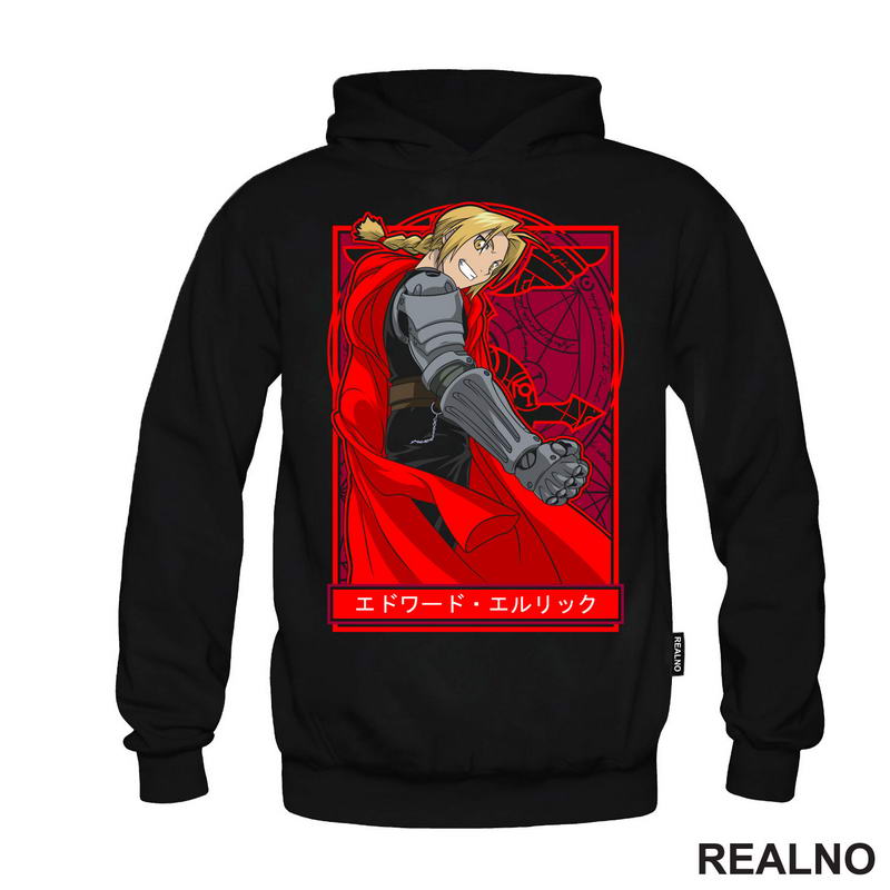 Ed With All Red - Fullmetal Alchemist - Anime
