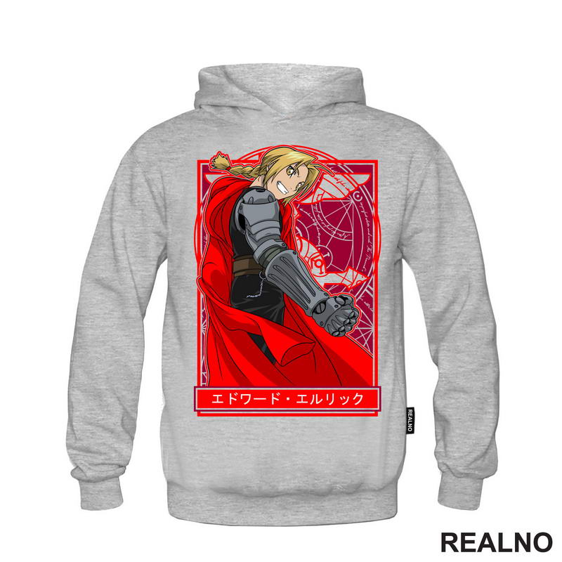Ed With All Red - Fullmetal Alchemist - Anime